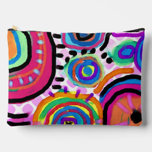 Original Abstract Art Accessories Pouch
