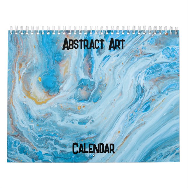 Original Abstract Art Calendar (Cover)