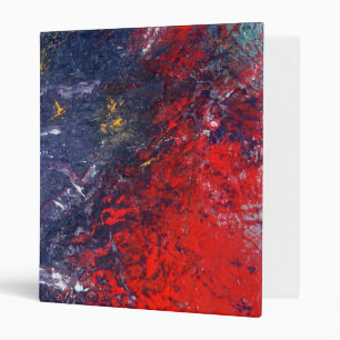 Original Abstract Art Modern Art Binder