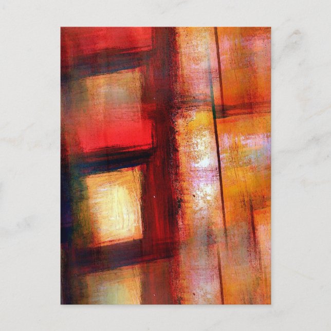 Original Abstract Art Postcard (Front)