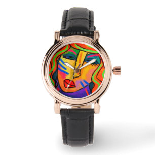Original Abstract Art to Wear Watch