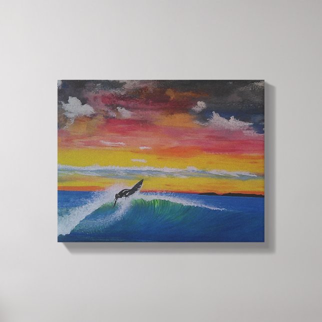 Original acrylic painting print (Front)