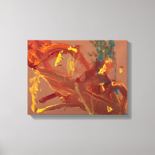 Original acrylic painting printed as canvas print