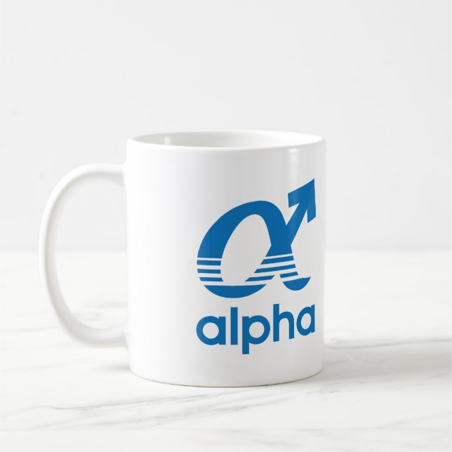 Original Alpha Coffee Mug (Left)