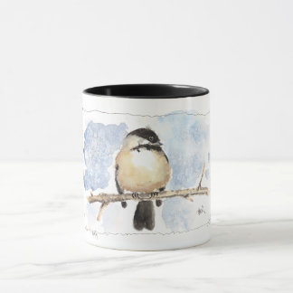 Original Art Chickadee Mug