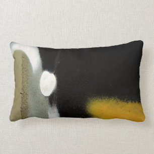 Original art: "macroffiti: comet" lumbar pillow
