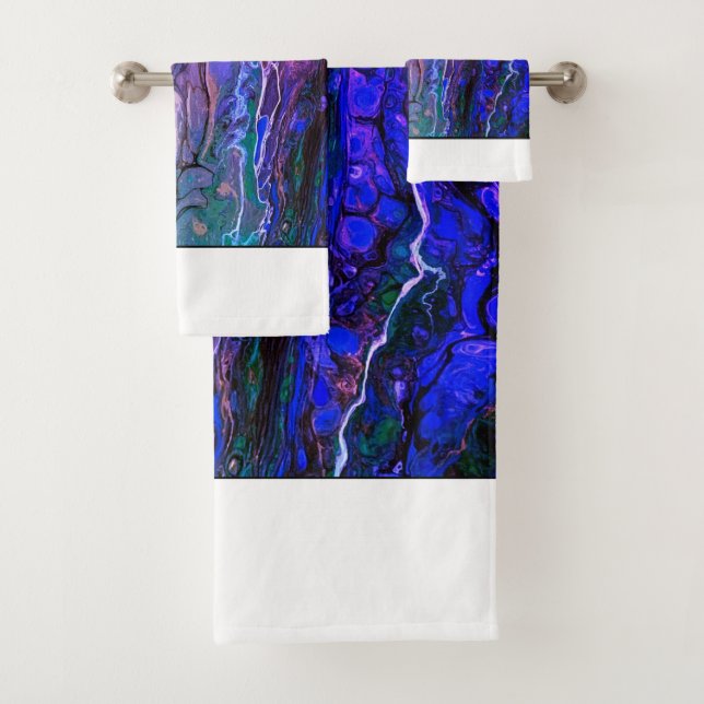 Original art modern Bath Towel Set (Insitu)