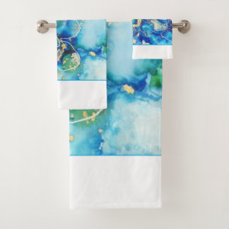 Original art modern Bath Towel Set