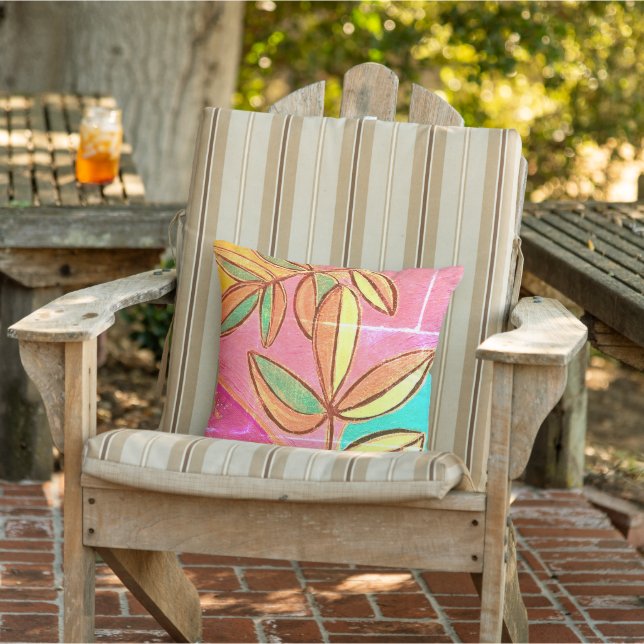 Original art outdoor pillow (Chair)