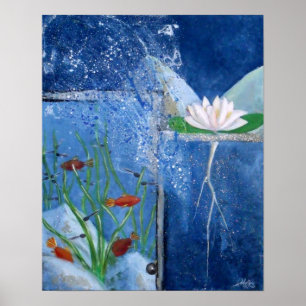 Original Art Print - Pondlife