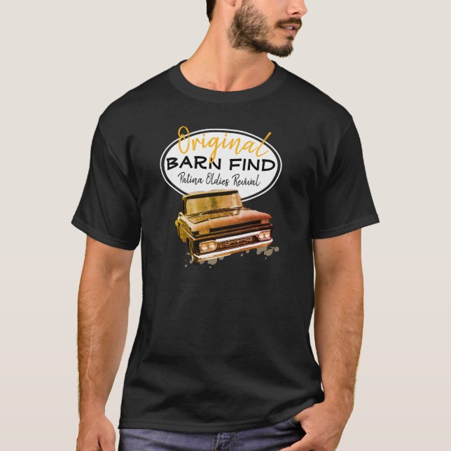 Original Barn Find Patina Oldies Revival T-Shirt (Front)