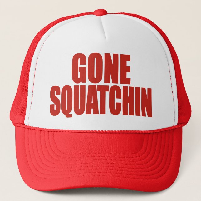 Original & Best-Selling Bobo's GONE SQUATCHIN Hat (Front)
