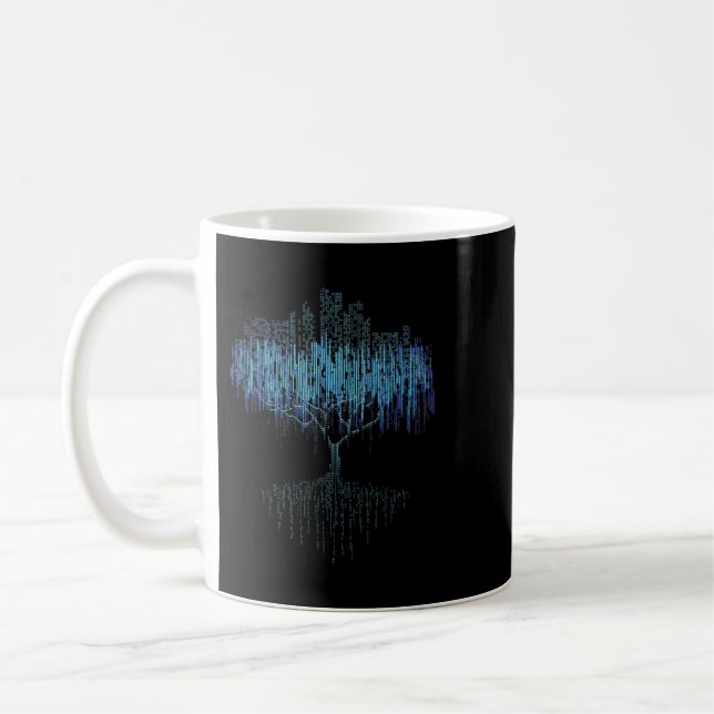 Original Binary Tree Computer Coding Programmer Coffee Mug (Left)