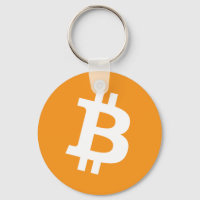 Original Bitcoin Logo Symbol Keychain