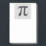 Original black number pi day mathematical symbol post-it notes<br><div class="desc">Original black number pi day mathematical symbol</div>