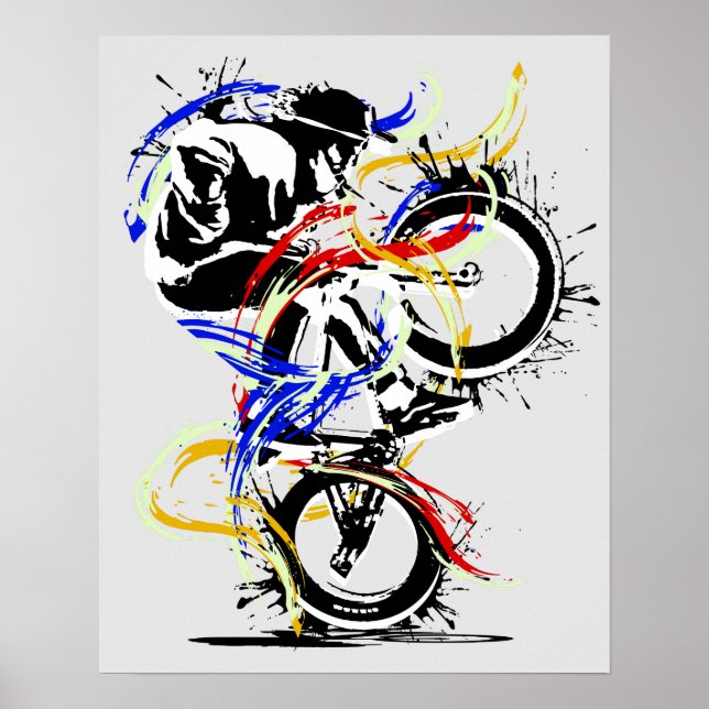 Original Bmx Flatland | Bmx Poster (Front)