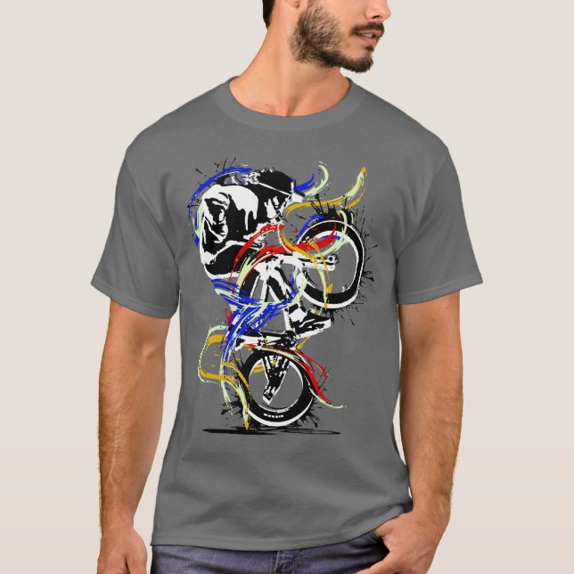 Original Bmx Flatland Old Skool T-Shirt (Front)