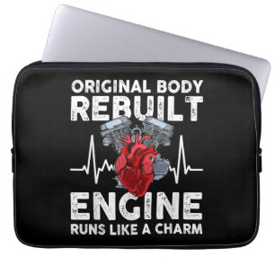 Original body rebuilt engine runs like a charm laptop sleeve