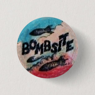 Original Bombsite Fanzine Button