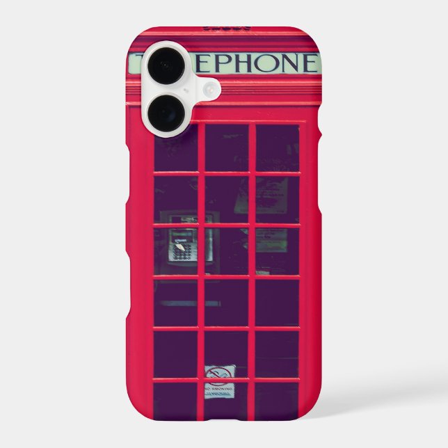 Original british phone box (Back)