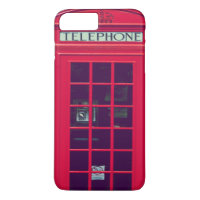 Original british red phone box
