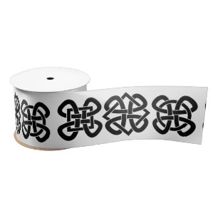 original celtic style knots satin ribbon
