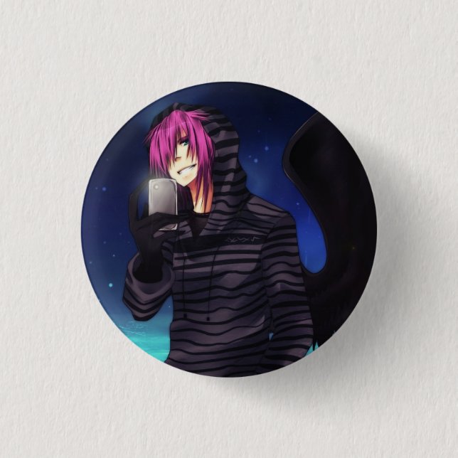 Original Character - Ira 1 Inch Round Button (Front)
