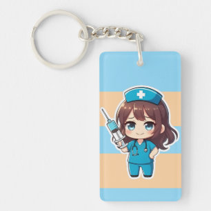 Original Chibi Nurse 2.0 - Precision Care Keychain