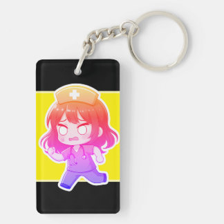 Original Chibi Nurse - The Hectic Shift Keychain