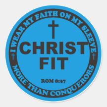 Original Christ Fit label stickers