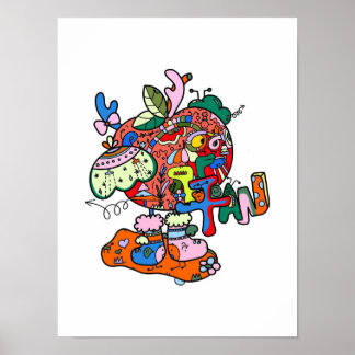 Original Christmas Eve Apple Prints