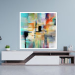 Original Colourful Abstract Art By Dushan Poster<br><div class="desc">Abstract landscape 2 modern digital art by dushan,  signed,  dushan on the lower right.</div>