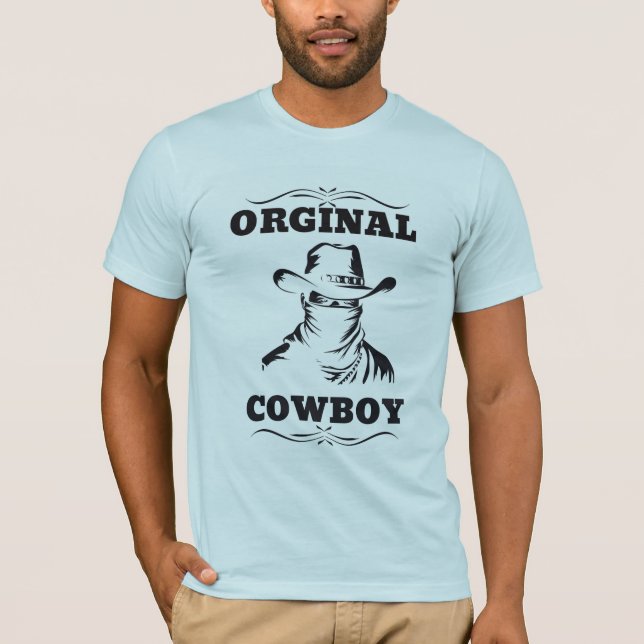 Original Cowboy T-Shirt Design 2 (Front)