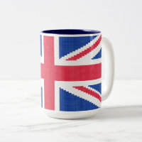 Original cross-stitch design Union Jack