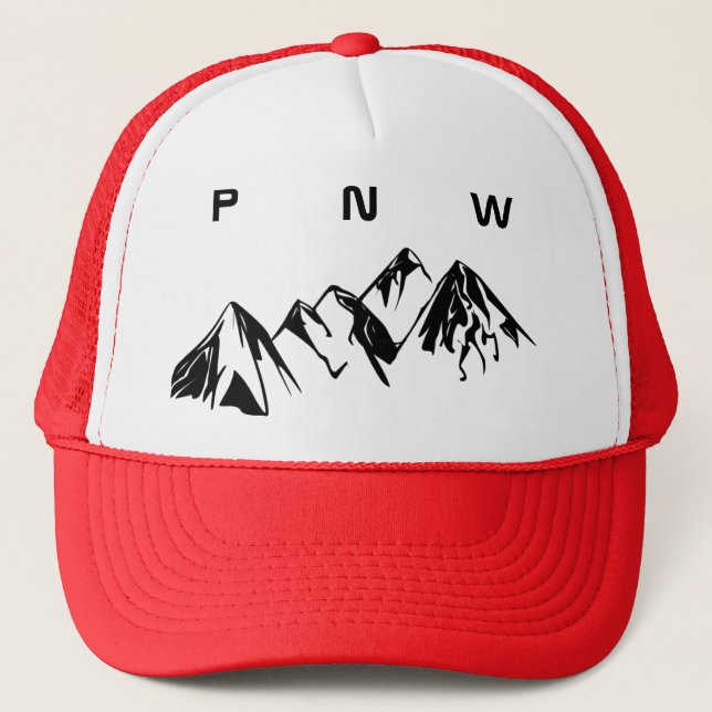 Original de casquette de camionneur de PNW (Devant)