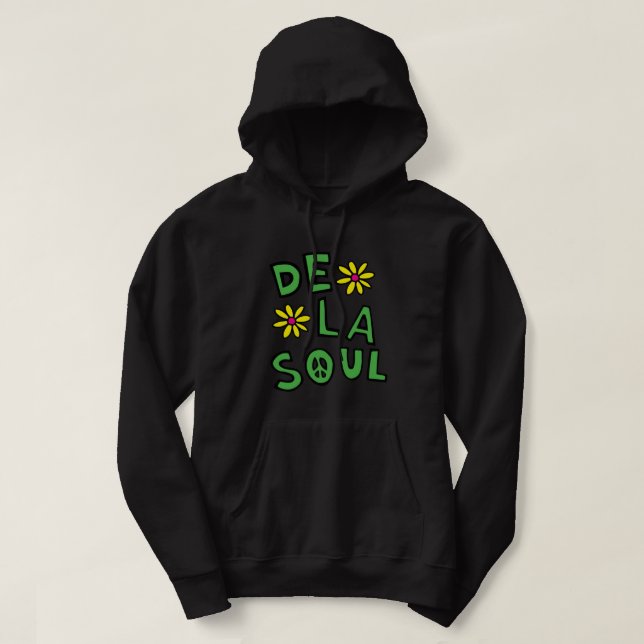 Original De La Soul Print  classique Hoodie (Design Front)