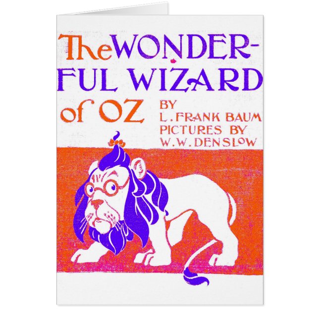 Original de magicien d'Oz (Devant)