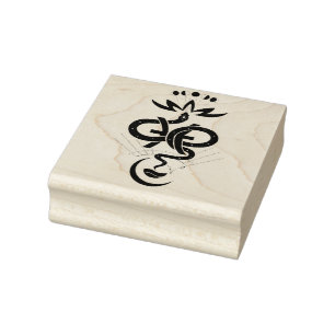 Original design for 2025 Snake printing, Pisces  Rubber Stamp