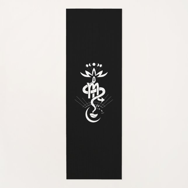 Original design for 2025 Snake printing, Scorpio  Yoga Mat (Front)