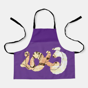 Original Drawing 2023 New Year AKA2 Apron