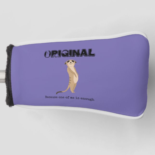 Original Enough Golf Head Cover (Front)