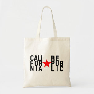 Original Fashion text design California Republic Tote Bag