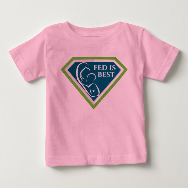 Original Fed is Best Logo Tutu Bodysuit (Front)