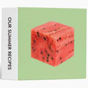 Original Fresh Sweet Red Watermelon Food Cube Binder
