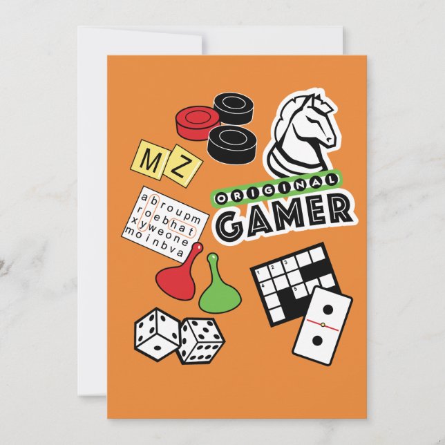 Original Gamer Holiday Card (Front)