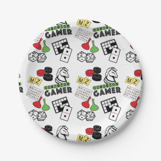 Original Gamer Paper Plate