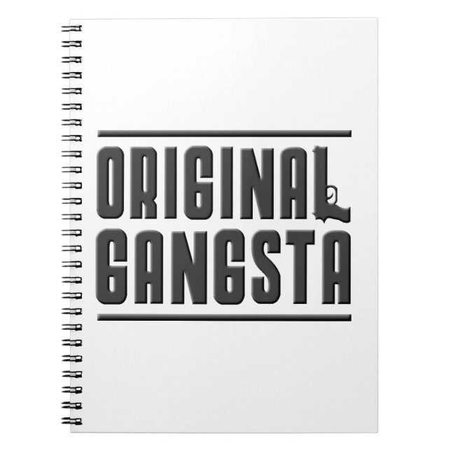 Original Gangsta Notebook (Front)