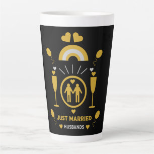 Original gay guy wedding gifts large coffee mug