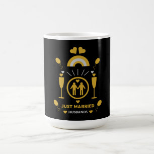 Original gay guy wedding gifts    magic mug