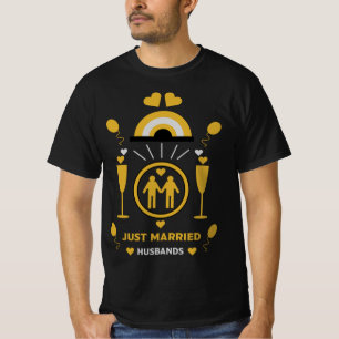 Original gay guy wedding gifts T-Shirt